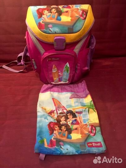 Рюкзак школьный lego Friends