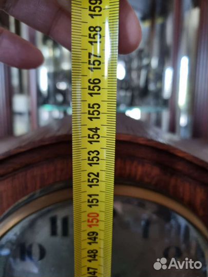 Часы напольные,Канадский дуб,механизм19 века,Франц