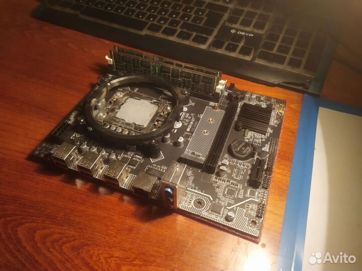 Комплект xeon 2420 v2, machinist, ddr3 8gb