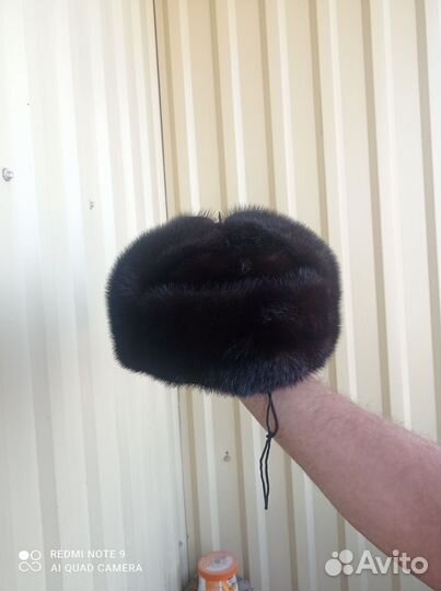 Норковая шапка мужская