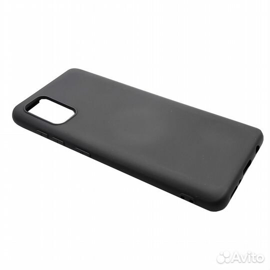 Чехол Samsung Galaxy A41 накладка/силикон черный