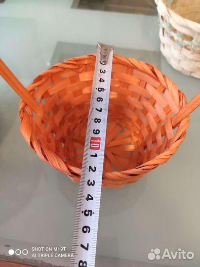 Корзина плетеная, корзинка для цветов