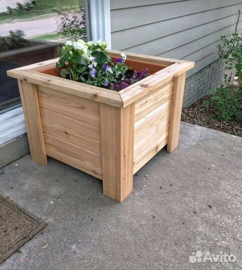 Горшок, кашпо, вазон для цветов и деревьев уличные