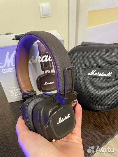 Наушники Marshall Major 4 оригинал + кейс