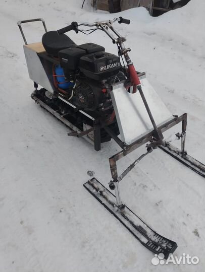 Самодельный снегоход