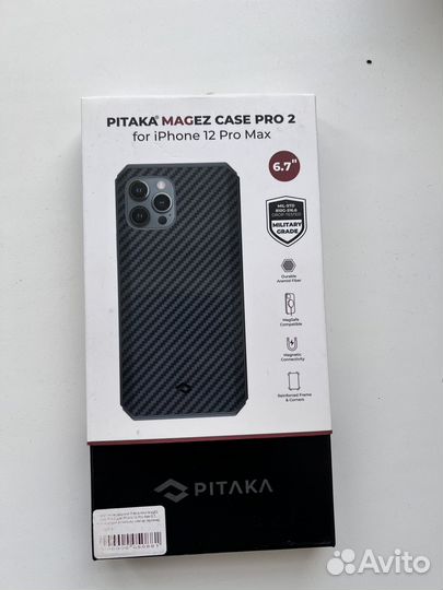 Чехлы Pitaka на iPhone 12 pro max