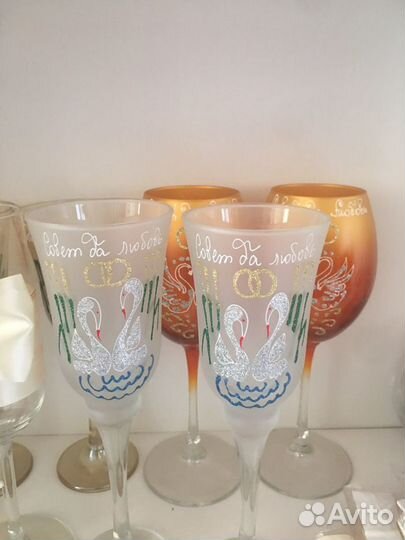 Свадебные бокалы