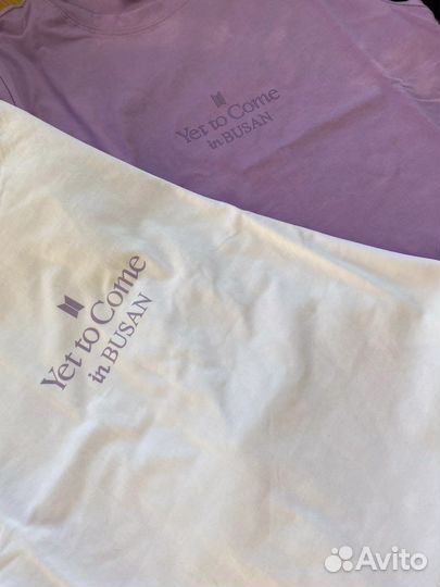 Футболка бтс мерч yet to come in busan