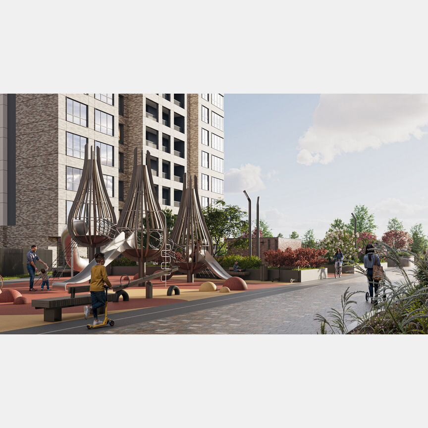 2-к. квартира, 70 м², 6/13 эт.