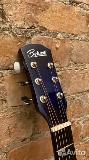 Гитара синяя