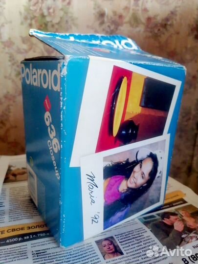 Плёночный фотоаппарат polaroid 636