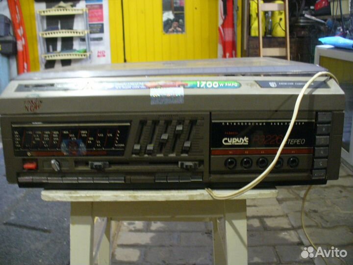 Винтажная радиола сириус рэ226