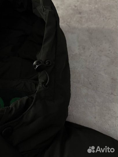 Зимняя куртка Lacoste черная мужская