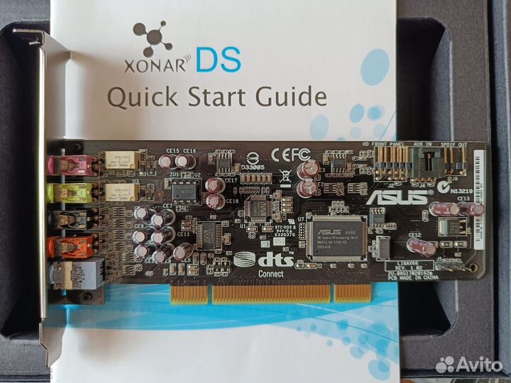 Звуковая (аудио) карта Asus Xonar DS pci 7.1