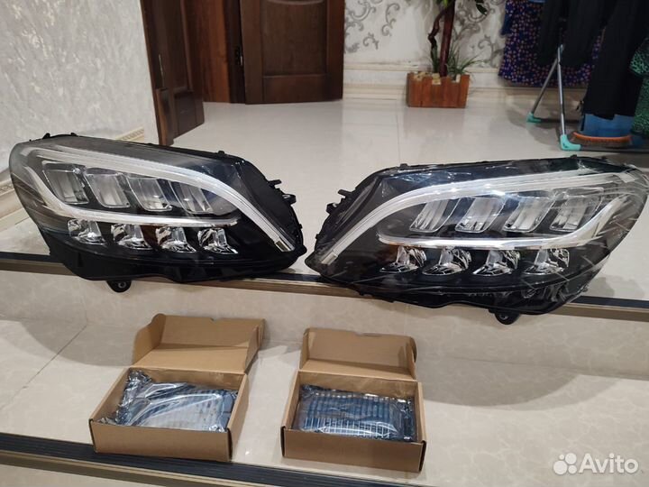 Фары на mercedes с205 рейсталенг