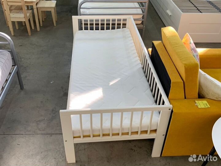 Детская кровать Гулливер Икеа + матрас