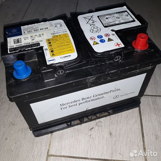 Аккумулятор AGM BMW оригинал 80 Ач б/у