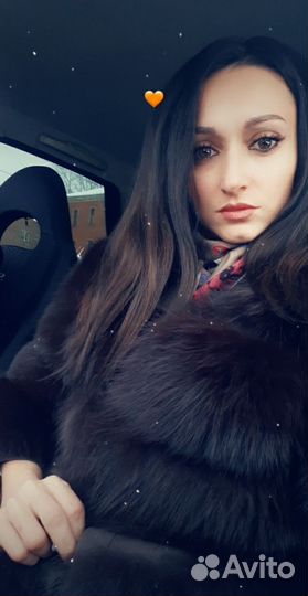 Шуба из песца