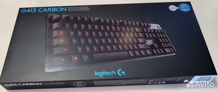 Клавиатура logitech G413