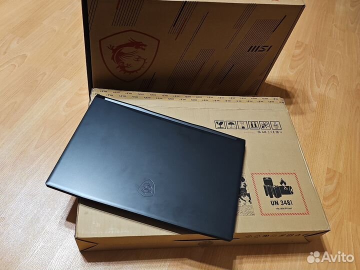 Игровой ноутбук msi katana, новый