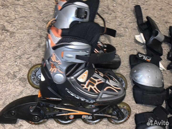 Ролики Fila x-one 28-34 размер