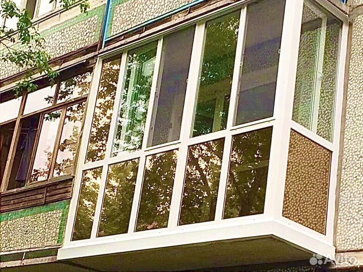 Остекление Балконов Лоджий под Ключ