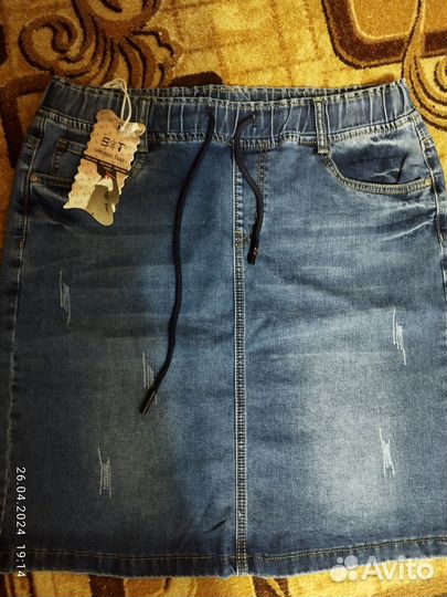 Джинсовая юбка