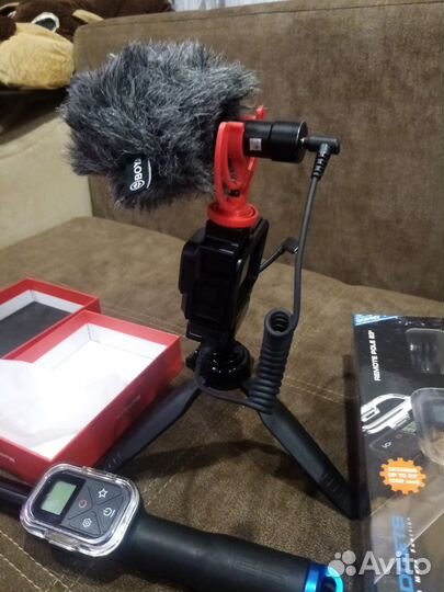 Внешний микрофон boya BY-MM1 черный