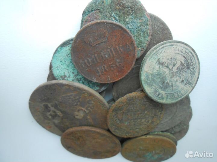 Лот царских монет России 18-19 век