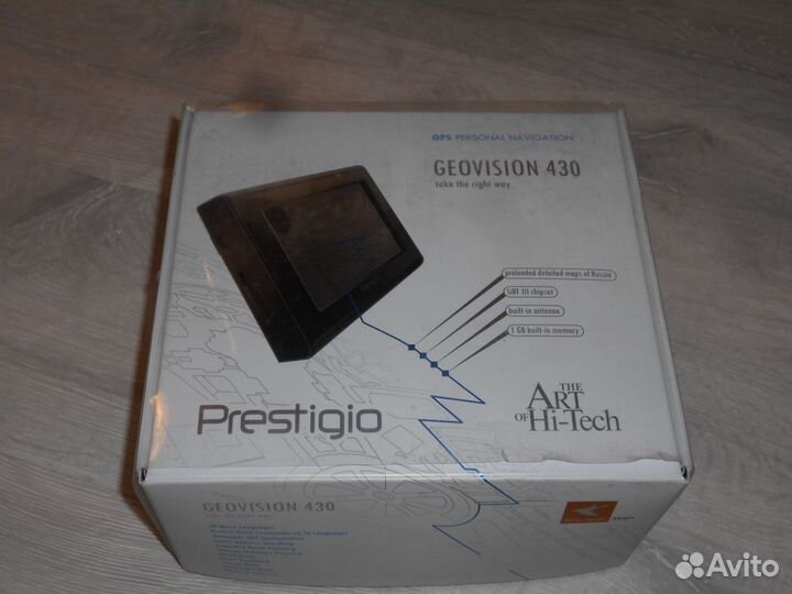 Навигатор Prestigio Geovision 430 west