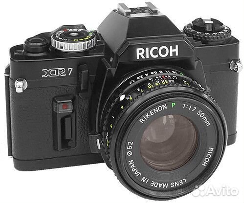 Ricoh XR7 + объектив Rikenon 50mm 1.7 из коллекции