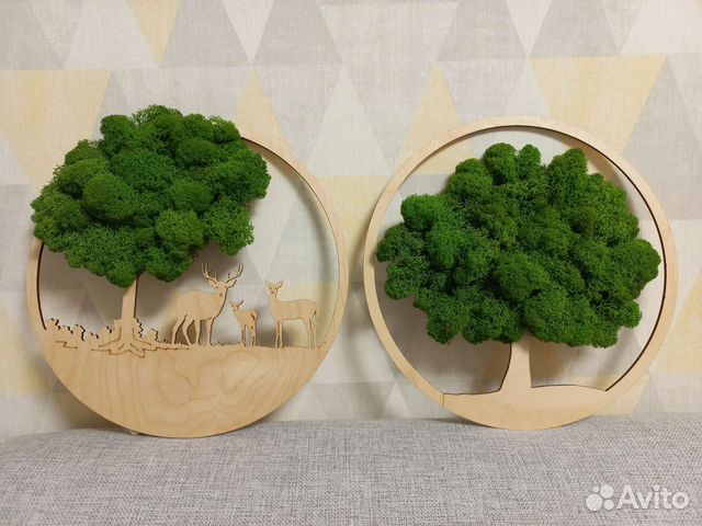 Зелёное панно (2727)