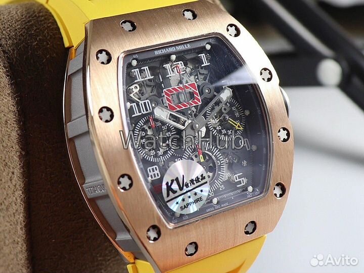 Часы Richard Mille RM0 11 FM Felipe Massa Chronograph Watch