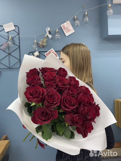Букет-Гигант из роз 50см