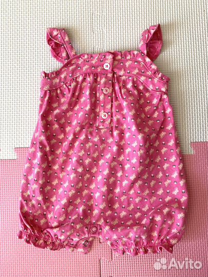 Боди песочник платье next carter's h&m для девочки