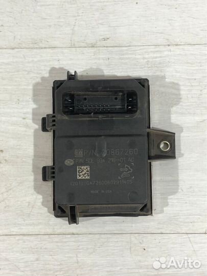 Блок управления топливным насосом opel astra J 1.6