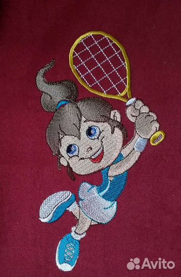 Машинная вышивка на одежде, на текстиле, на крое