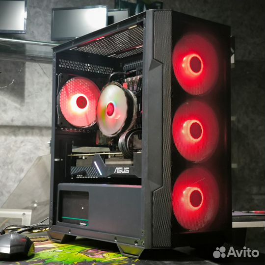 Игровой пк i3 12100 RX5600XT 8GB 16GB