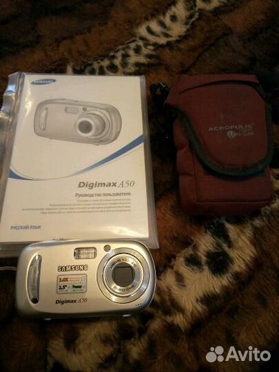 Цифровой фотоаппарат samsung Digimax A50