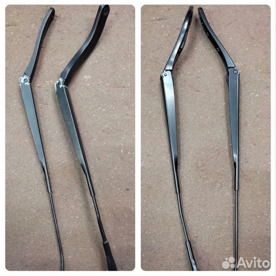 Порошковая покраска поводков дворников