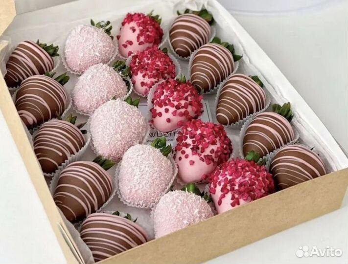 Букет из клубники в шоколаде. Клубника в шоколаде