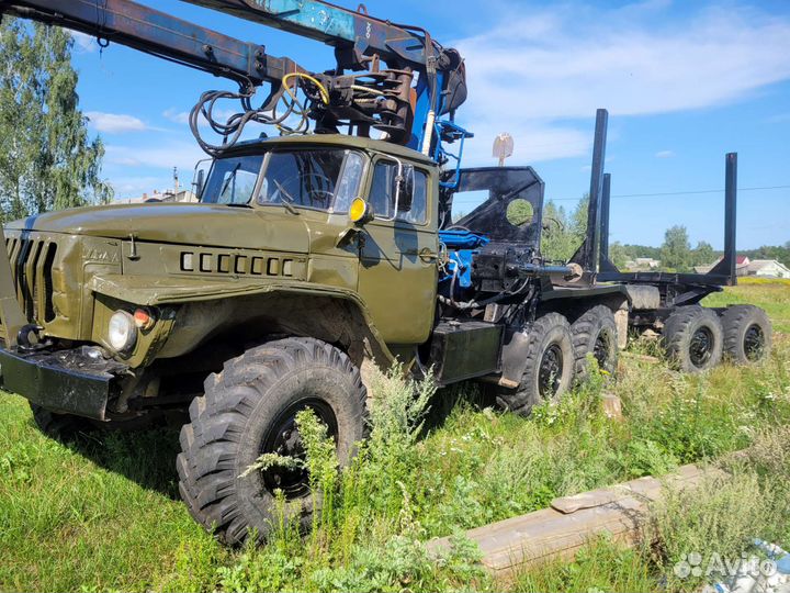 Урал 4320 с КМУ, 1988