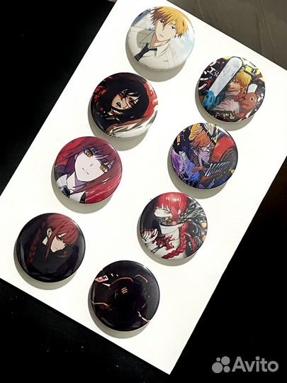 Аниме значки