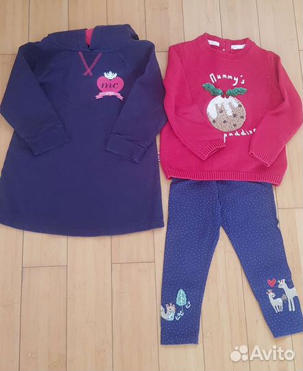 Пакет вещей на 1,5-2 года Next, Mothercare, Zara