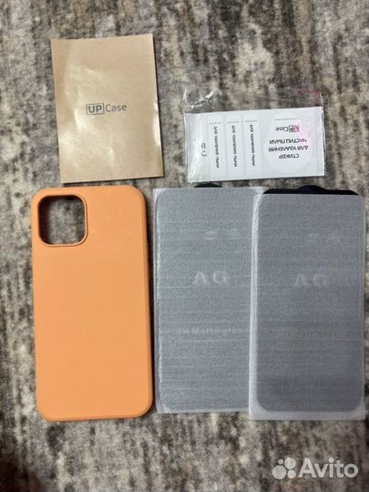 Стекло и чехол iPhone 12 pro max