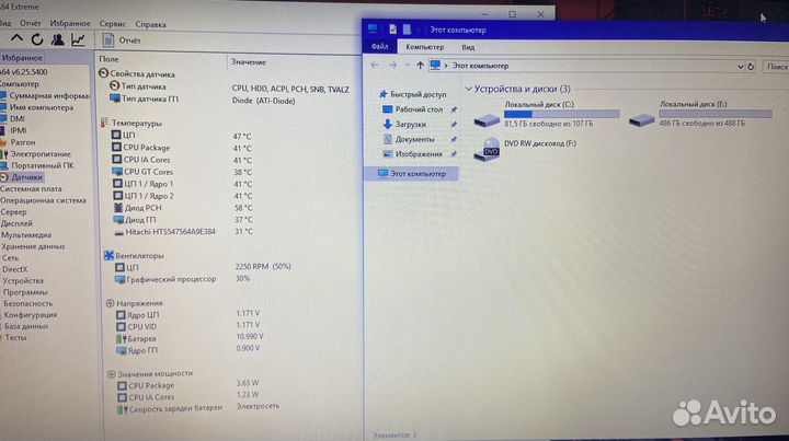 Toshiba R850-115 core i5/hd 6450m/4/640gb