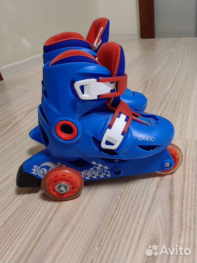 Роликовые коньки детские раздвижные