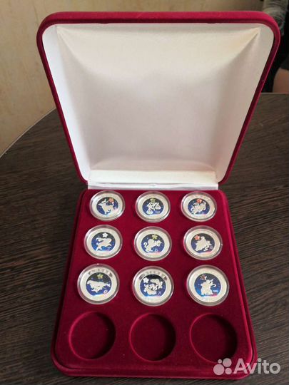 Серебряные монеты. Армения 100 драм 2008 г