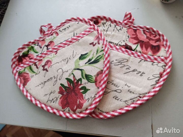 Прихватки новые набор