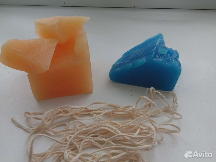 Воск для свечей и фитили